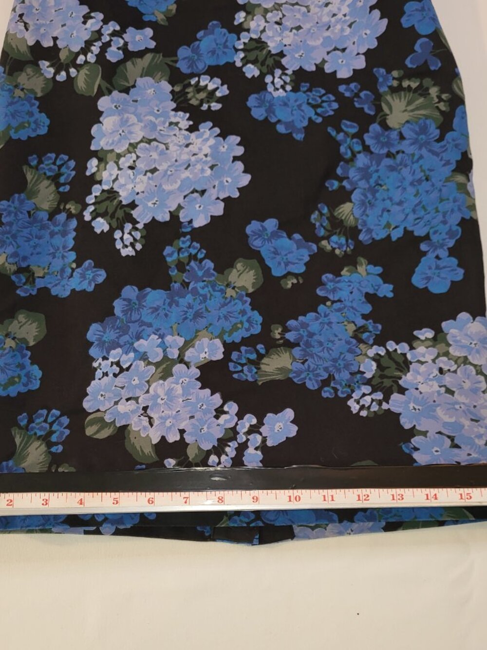 Ricki's skirt flowers floral black Floral Pencil Skirt Size 2 - Picture 6 of 6